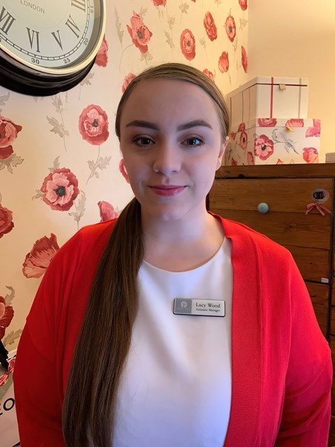 Lucy Wood, Assistant Manager at The Olive Tree
